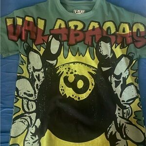 V-Play Boys' Green Valabasas Graphic Tee